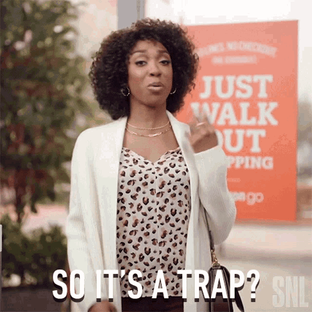So Its A Trap Saturday Night Live GIF
