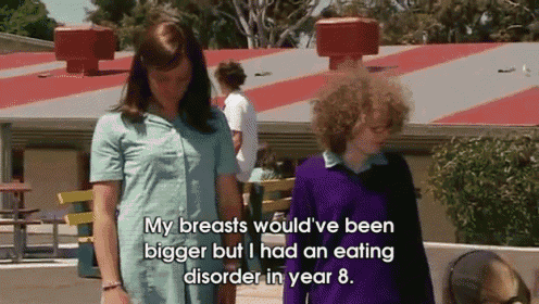 So, Like, I Actually Have Huge Boobs GIF