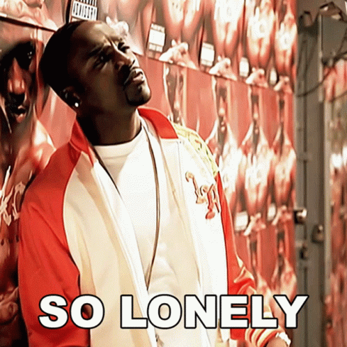 So Lonely Akon GIF