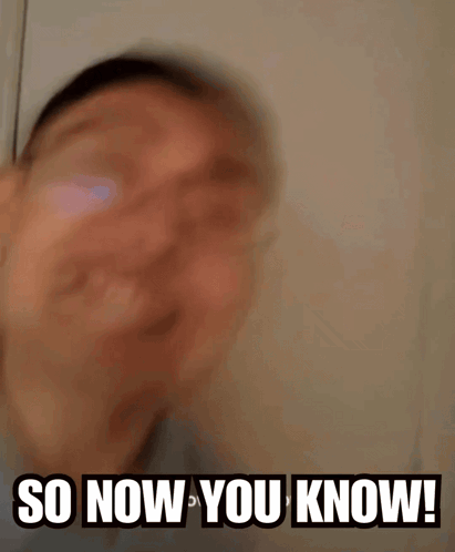 So Now You Know Cliff Tan GIF