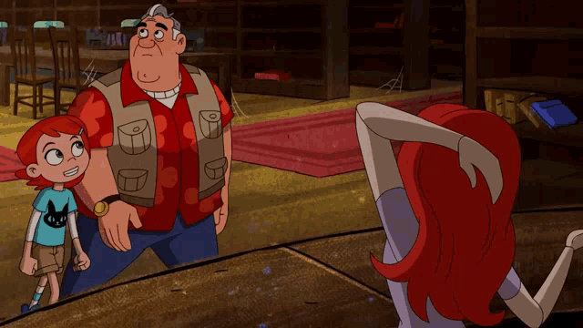 Sobresalto Gwen GIF