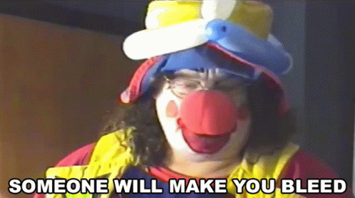 Someone Will Make You Bleed Kore Gregory GIF. This 498 x 278 animated GIF is part of our just bleed collection. Created by purenoiserecords. View the…