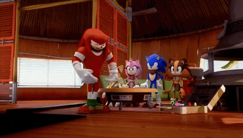 Sonic Boom Knuckles GIF