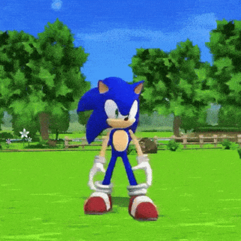 Sonic Fortnite GIF