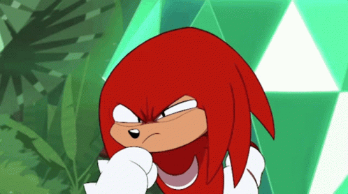 Sonic Mania Knuckles GIF. This 498 x 278 animated GIF is part of our sans shrug collection. Related themes include oh well, shrug, whatever. Created by…