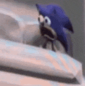 Sonic Screaming GIF