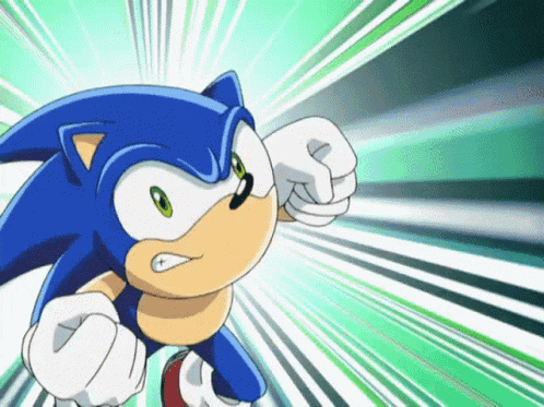 Sonic The Hedgehog Punch GIF