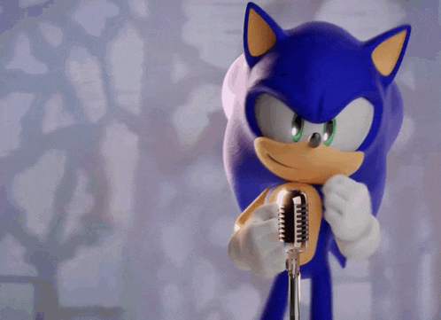 Sonic The Hedgehog Rick Roll GIF