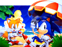 Sonic The Screensaver Alcohol Sticker