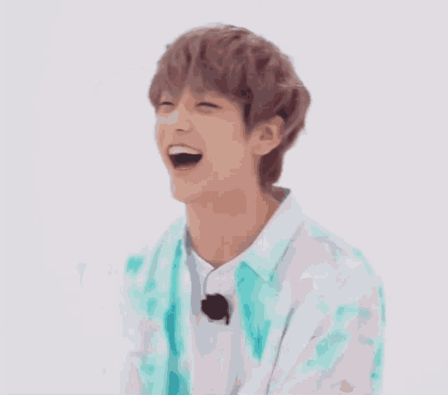 Soobin Laugh GIF