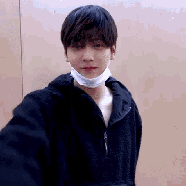Soobin Waving Soobin GIF