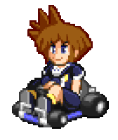Sora Kingdom Hearts Sticker
