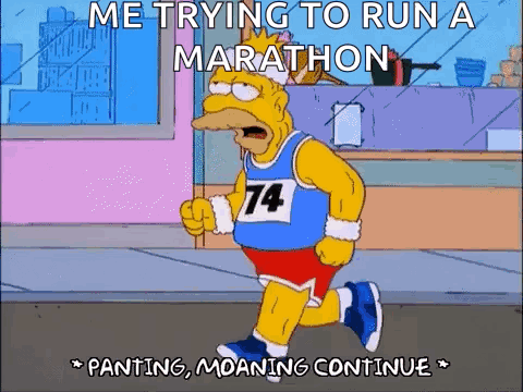 Soreness Homer Simpson GIF