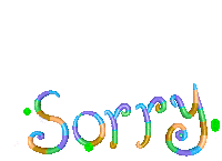 Sorry Apologies Sticker