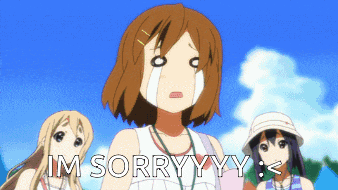 Sorry K On GIF