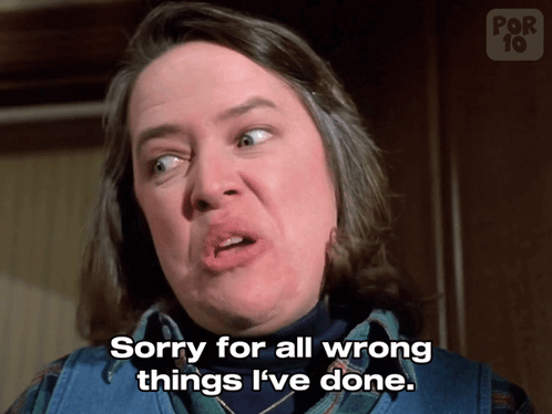 Sorry My Mistake GIF