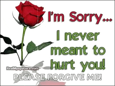Sorry Rose GIF
