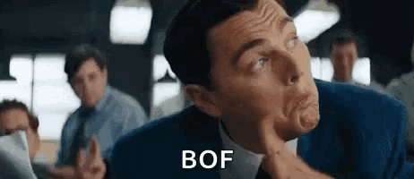 Soso Notbad GIF. This 462 x 200 animated GIF is part of our leonardo dicaprio wolf of wall street collection. Related themes include okay. Created by…