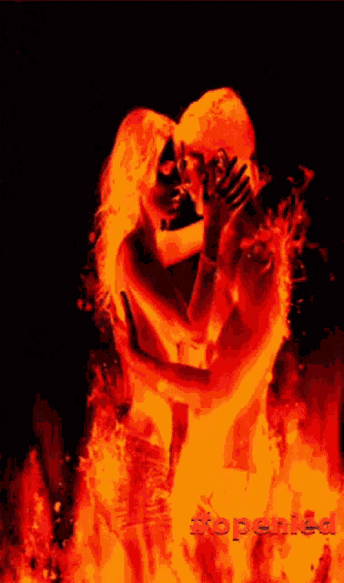 Soul Mates On Fire GIF