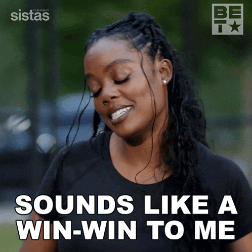 Sounds Like A Win-win To Me Sabrina Hollins GIF