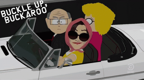 South Park Buckle Up GIF. This 498 x 278 animated GIF is part of our south park caitlyn jenner collection. Created by jackmagic. View the original…