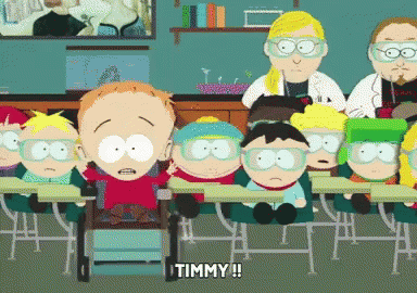 South Park Timmy GIF. This 384 x 270 animated GIF is part of our south park timmy collection. Related themes include excited. Created by YACINE7. View the…