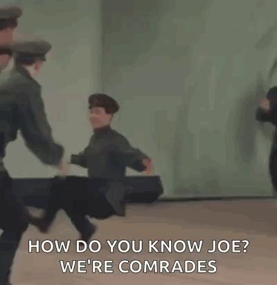 Soviet Union China GIF. This 400 x 412 animated GIF is part of our people dancing collection. Related themes include clapping, dance, dancing. Created by…