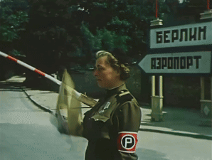 Soviet Union Traffic Guard GIF