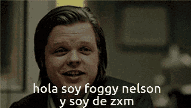Soy De Foggy Nelson GIF
