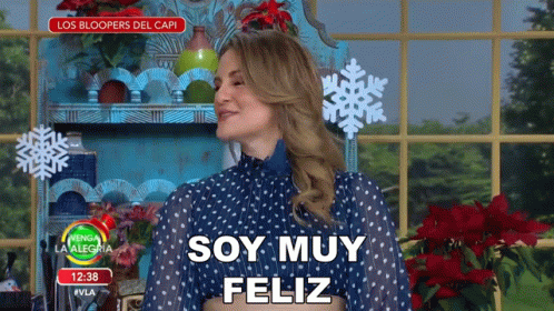 Soy Muy Feliz Flor Rubio GIF