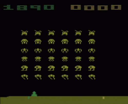 Space Invaders Atari GIF