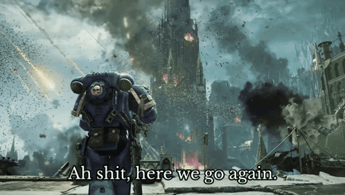 Space Marine 2 Titus GIF