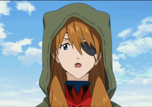 Space Pirate Asuka Taser Rebuild Of Evangelion GIF