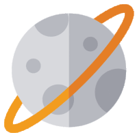 Space Planet Sticker