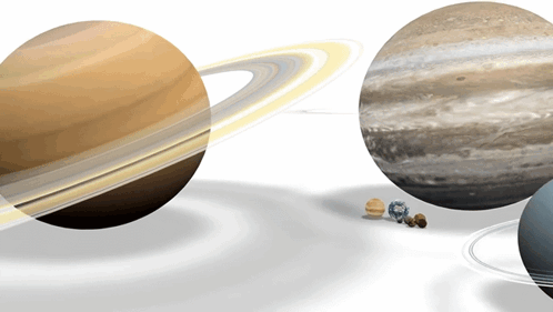Space Solar System GIF