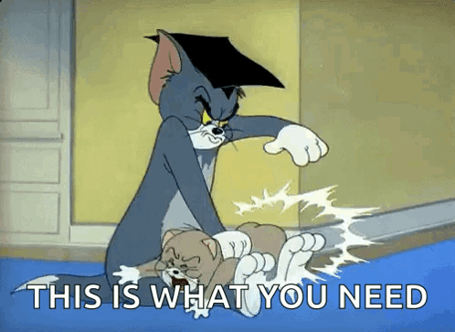 Spank Tomandjerry GIF