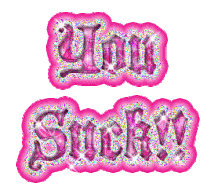 Sparkle Suck Sticker