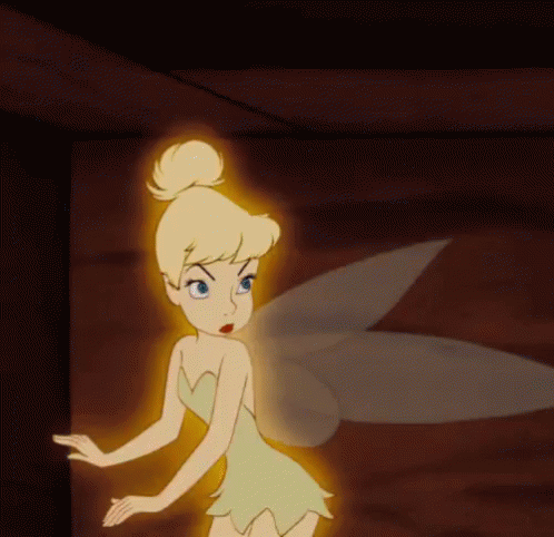 Sparkle GIF. This 498 x 482 animated GIF is part of our peter pan tinker bell collection. Related themes include shocked, surprised, wow. View the original…