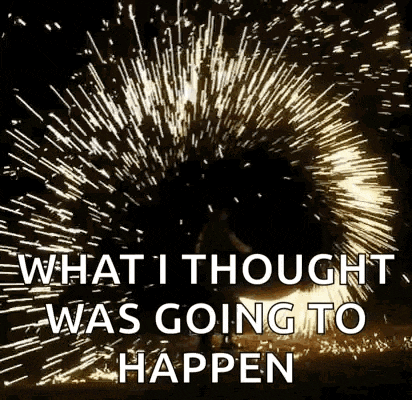 Sparkler Happy New Year GIF