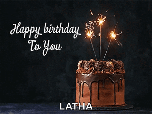 Sparklers Birthday GIF