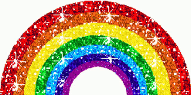 Sparkly Rainbow GIF