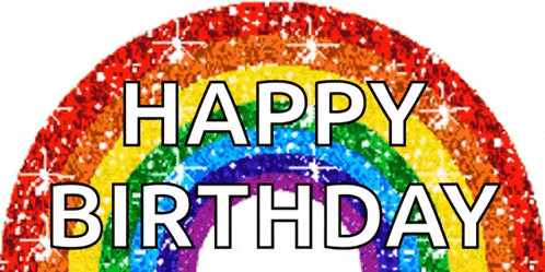 Sparkly Rainbow GIF