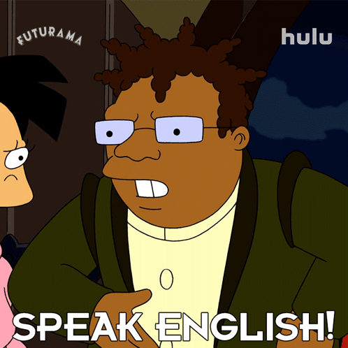 Speak English Hermes GIF