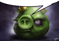 Speech Bubble Angry Birds Sticker