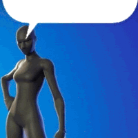 Speech Bubble Fortnite Sticker