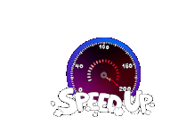 Speed Speed Up Sticker
