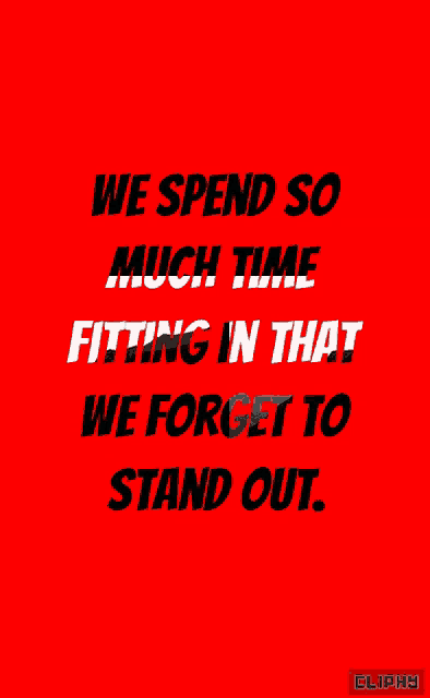 Spend Time Fitting In GIF