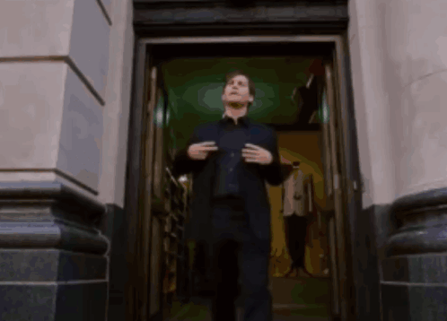 Spider-man 3 Emo Peter Parker GIF. This 498 x 358 animated GIF is part of our spiderman dancing collection. Related themes include dancing. Created by…