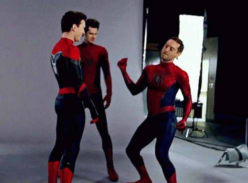 Spider Man No Way Home Tobey Maguire GIF. This 498 x 368 animated GIF is part of our spiderman dancing collection. Related themes include happy, happy…