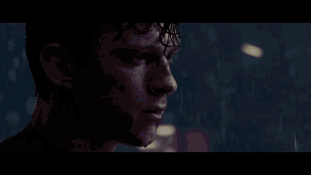 Spider Man Nwh Rain GIF